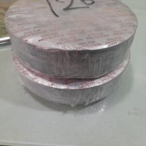 Aluminium Foil Die Cut Lids - 50mm Size, Silver Color | Soft Material, 4-side Seal And Tamper-proof Protection