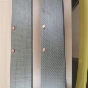 2 Layer Forming Wire - 8-shed Double And A Half Layer, 100% Polyester Material, Gray With Blue Detailing, Excellent Stability And Air Permeability, Ideal For Medium To High-speed Paper Making Machines