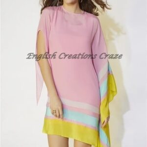 Summer Kaftans - Cotton, 100cm Size, Black And White | Light Thickness, Short Sleeve, Custom Logo, Plain Dyed